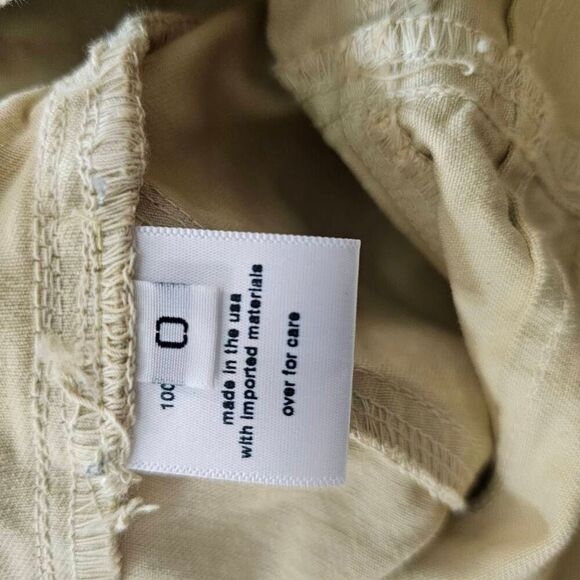 Rachel Comey Baggy Jeans Size 0 High Rise Yellow Tapered - Picture 9 of 11